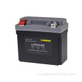 12.8V 12Ah 12Ah YTX20-BS Lithium Ion Starter Batterie de démarrage